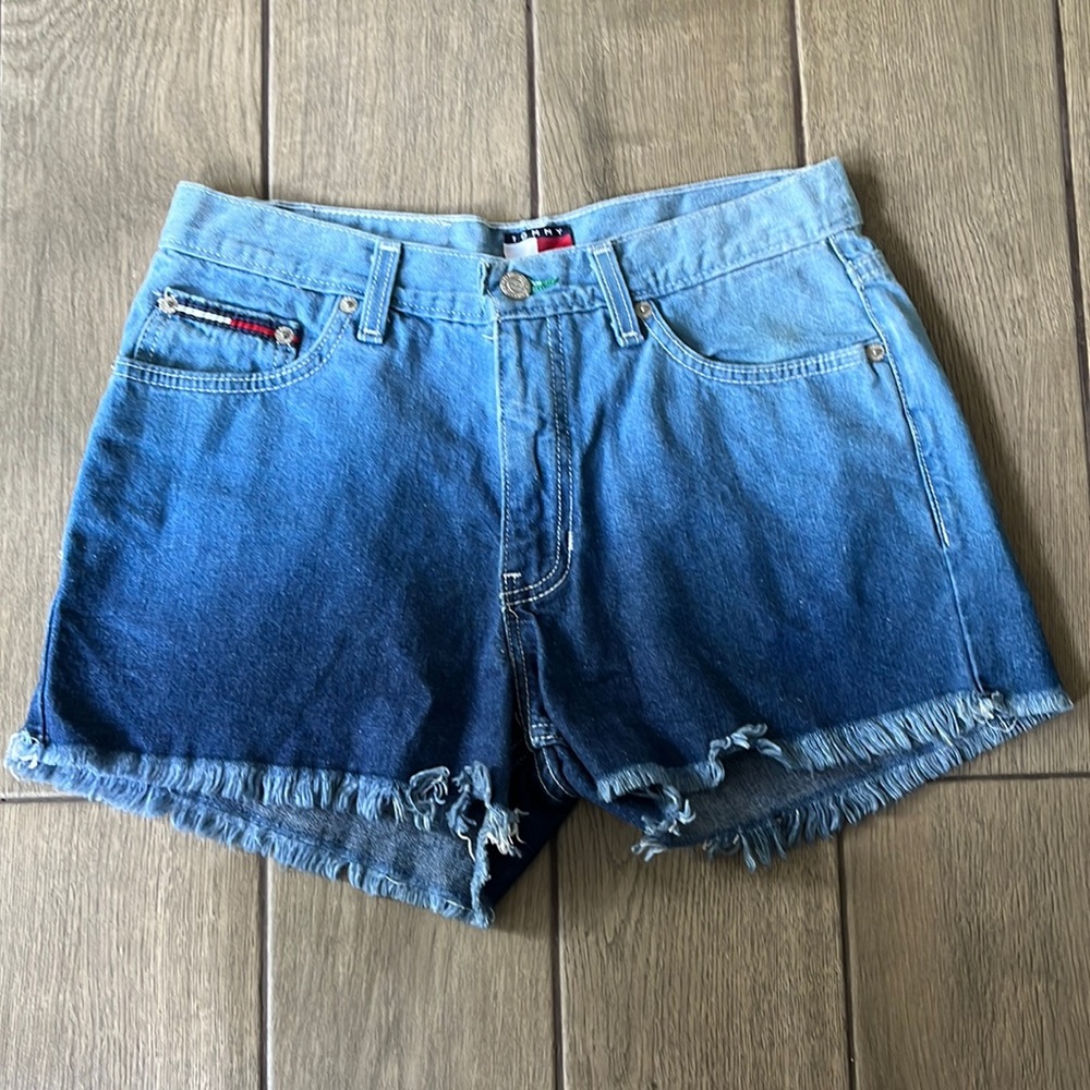 Vtg Tommy Hilfiger denim shorts - Picture 1 of 5